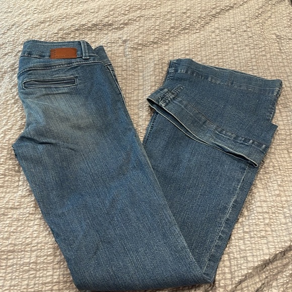 Design Lab Houston High Heel Bell Jeans size XS - Picture 8 of 8